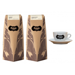 Balada Coffee set 2x 250 g zrnková káva + Cappucino šálek