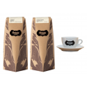 Balada Coffee set 2x 250 g zrnková káva + Cappucino šálek