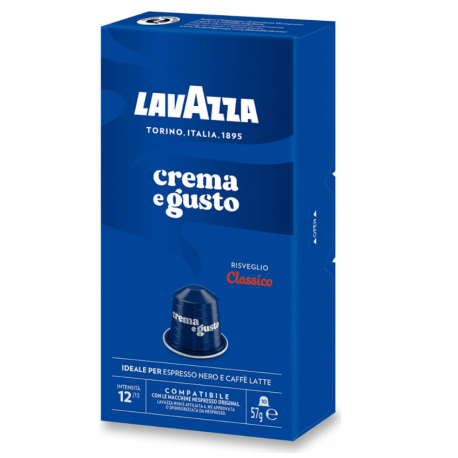 Lavazza Crema e Gusto Alu Capsules for Nespresso 10 pcs